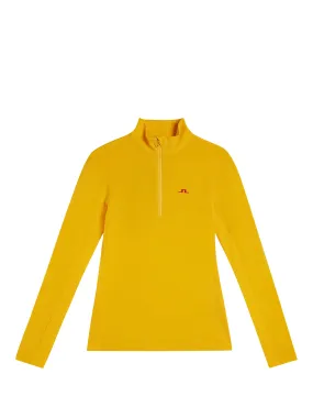 Lauryn Half Zip Mid Layer / Citrus