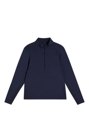 Luke Half Zip Mid Layer / Navy Melange