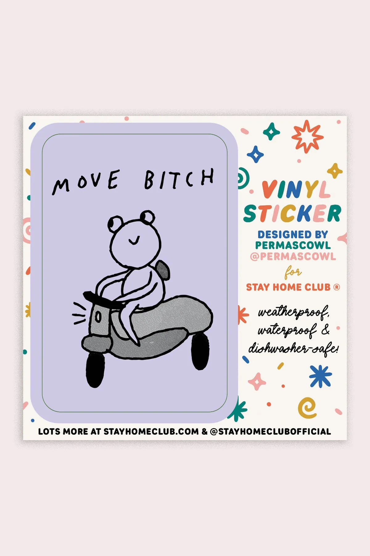 Move Vinyl Sticker