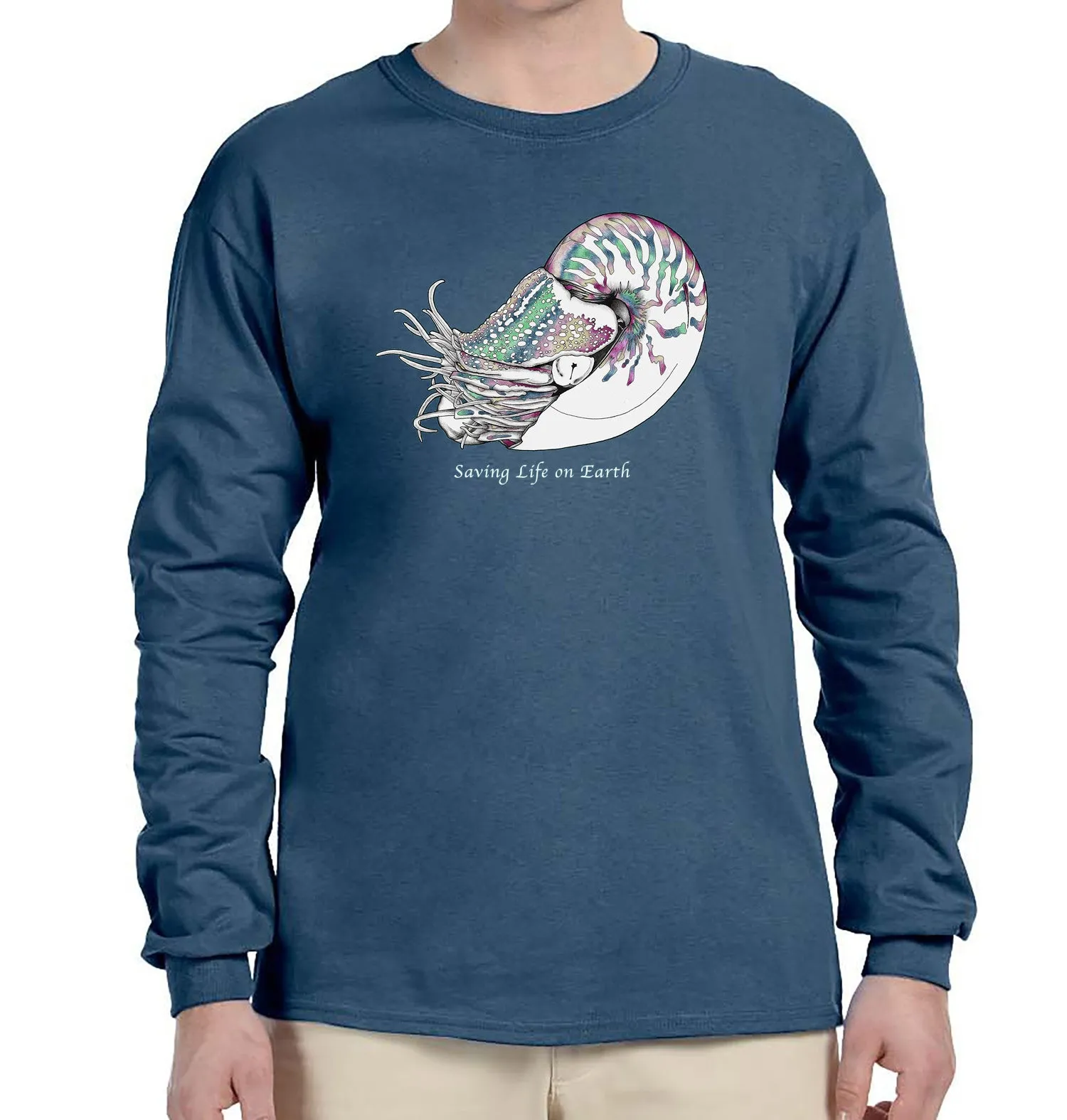 Nautilus T-Shirt - Center for Biological Diversity Fundraiser