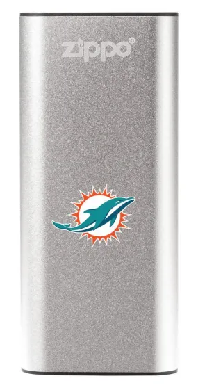 NFL Miami Dolphins: HeatBank<sup>®</sup> 3 Rechargeable Hand Warmer