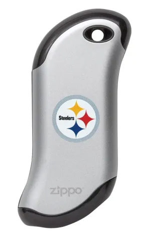 NFL Pittsburgh Steelers: HeatBank<sup>®</sup> 9s Rechargeable Hand Warmer