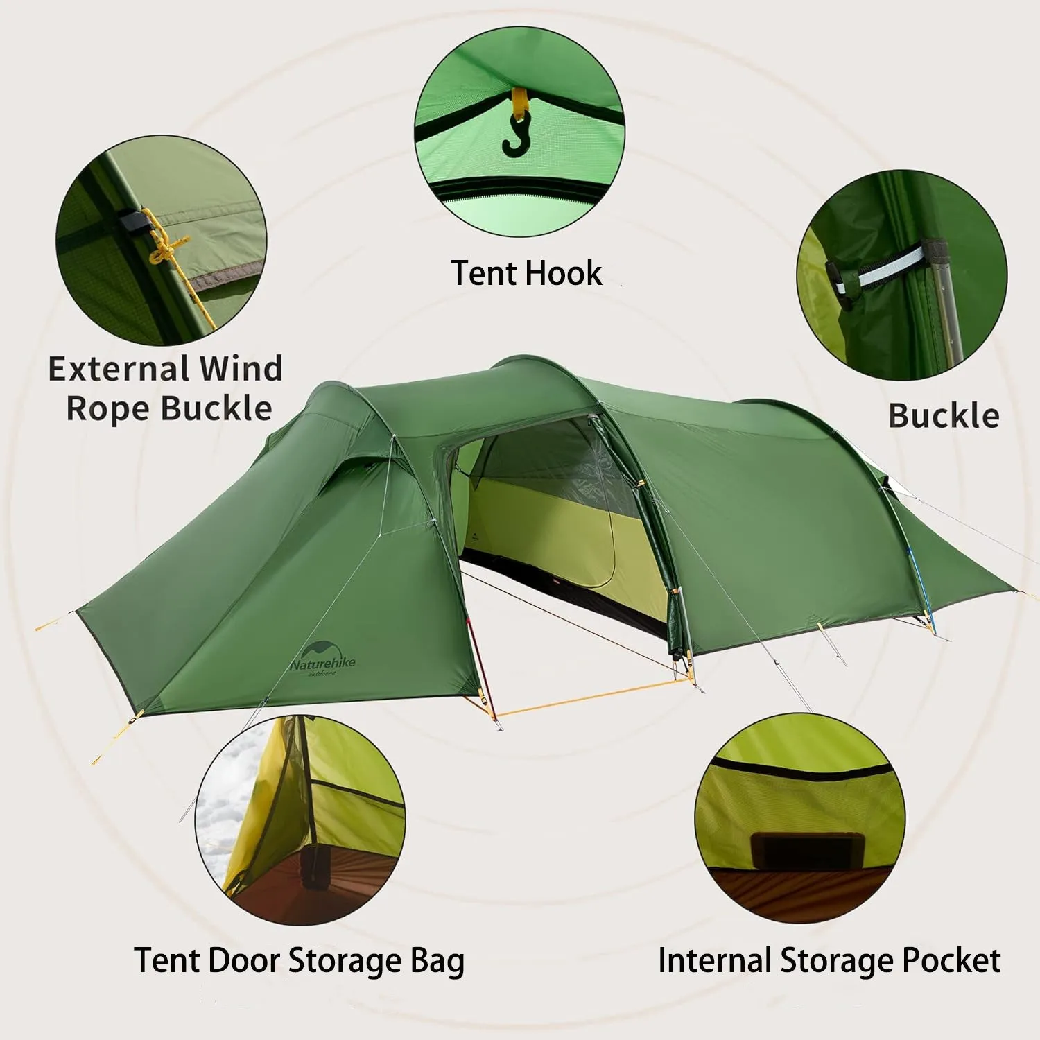 Opalus 3 4-Season Tunnel Tent