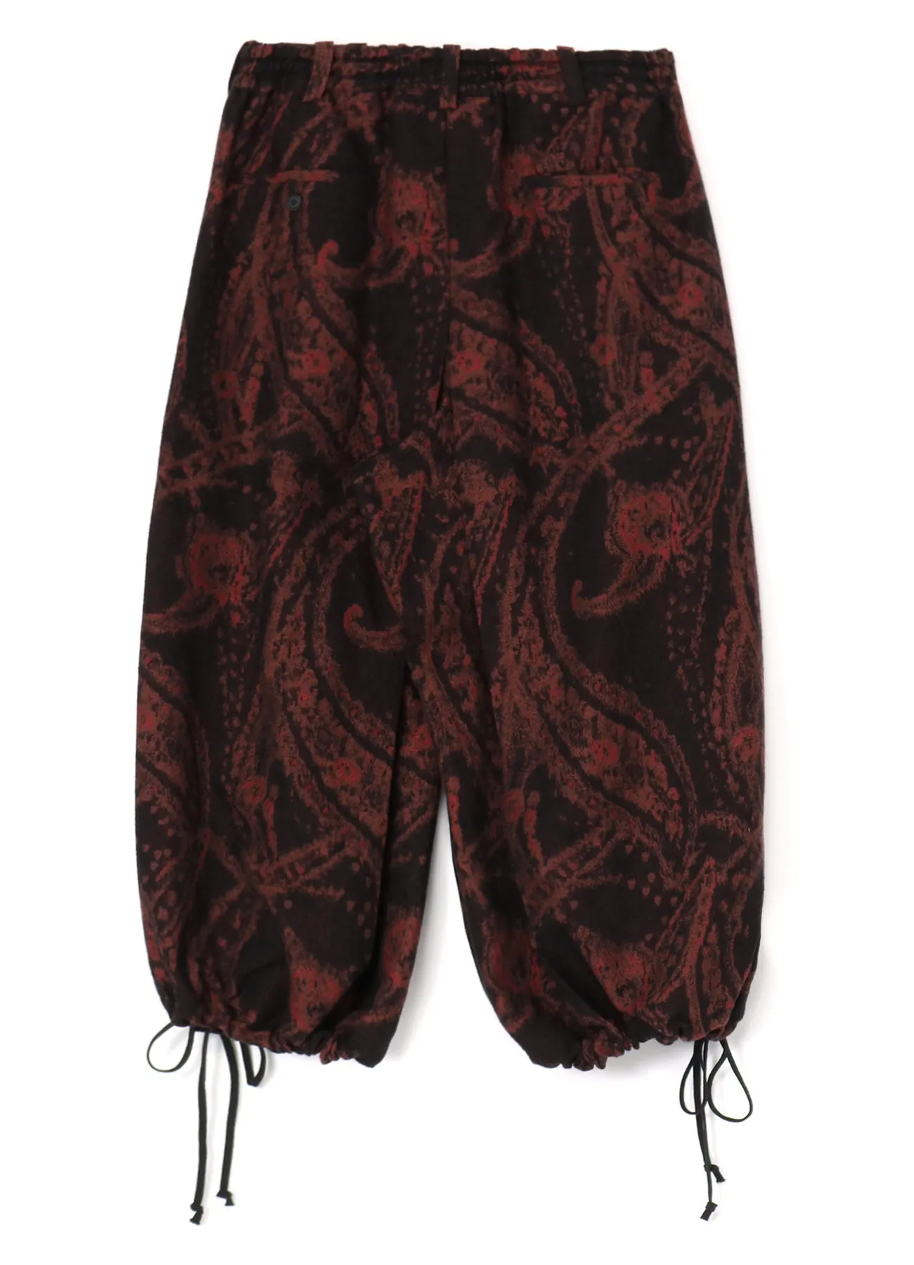 PAISLEY PATTERN JACQUARD HAKAMA BALLOON PANTS