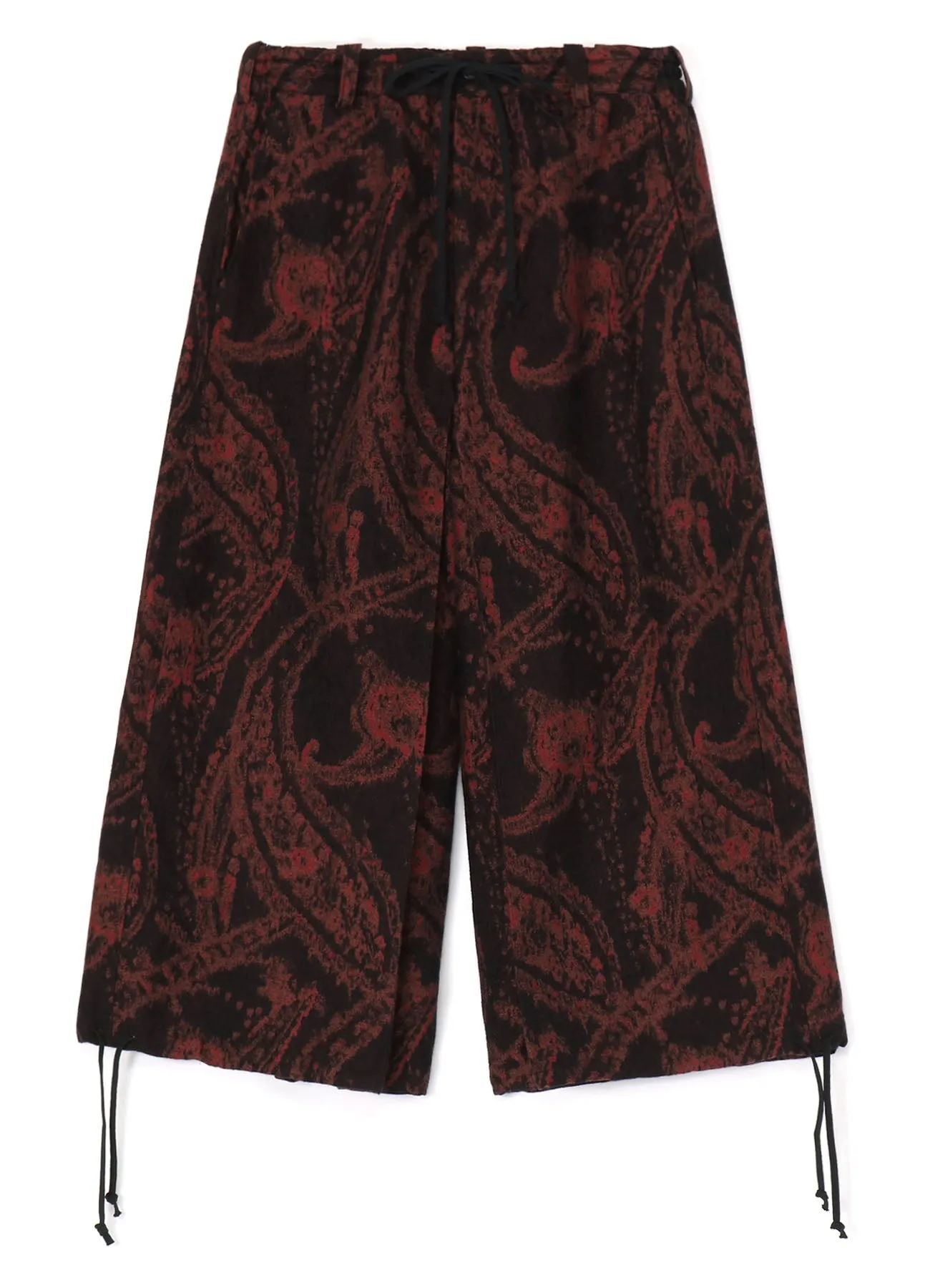 PAISLEY PATTERN JACQUARD HAKAMA BALLOON PANTS