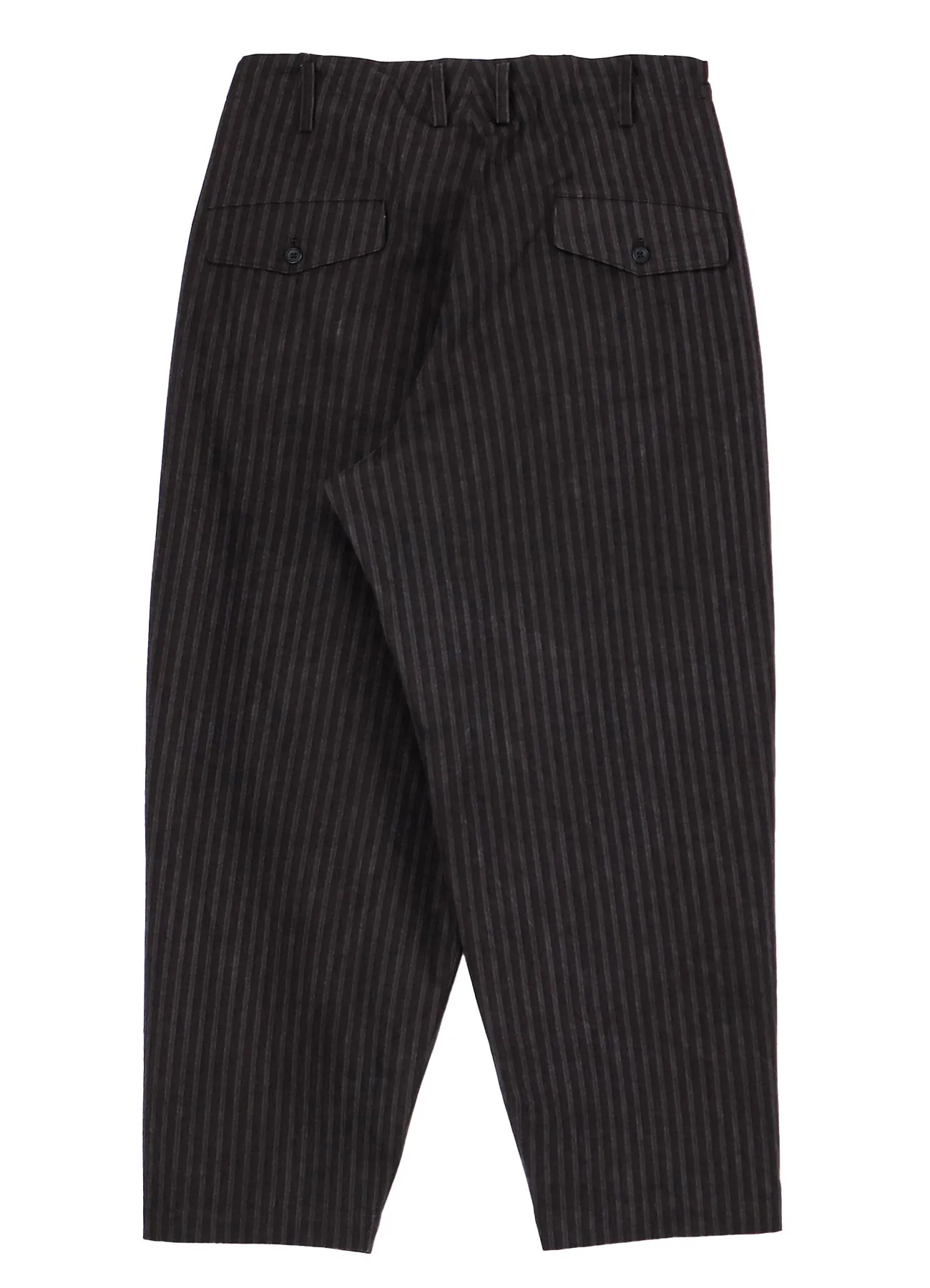 PIGMENT WASH COTTON STRIPE PANTS