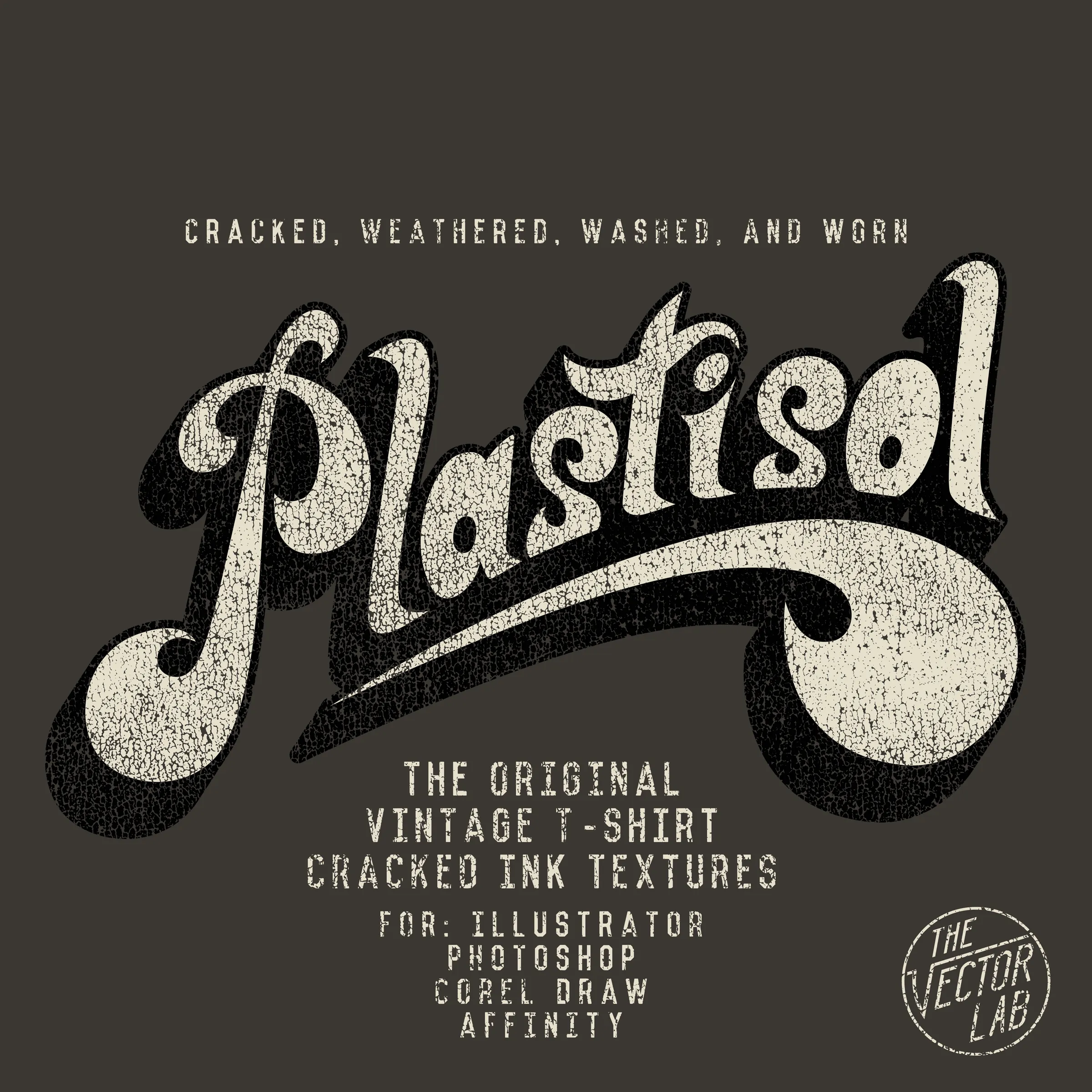 Plastisol 1&2 Bundle: Vintage T-Shirt Textures