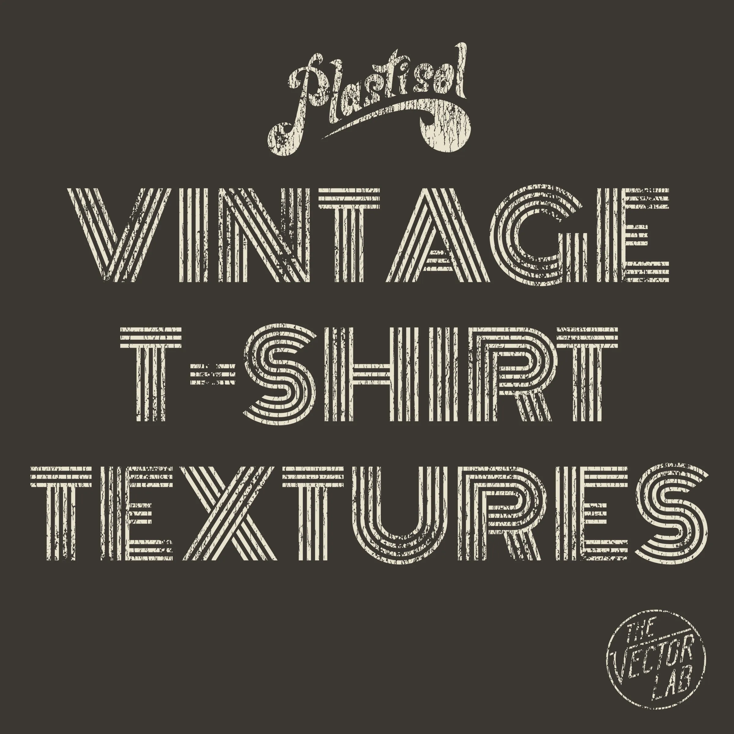 Plastisol 1&2 Bundle: Vintage T-Shirt Textures