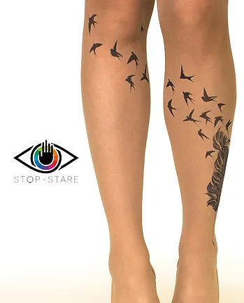 Swallow Feather Pantyhose