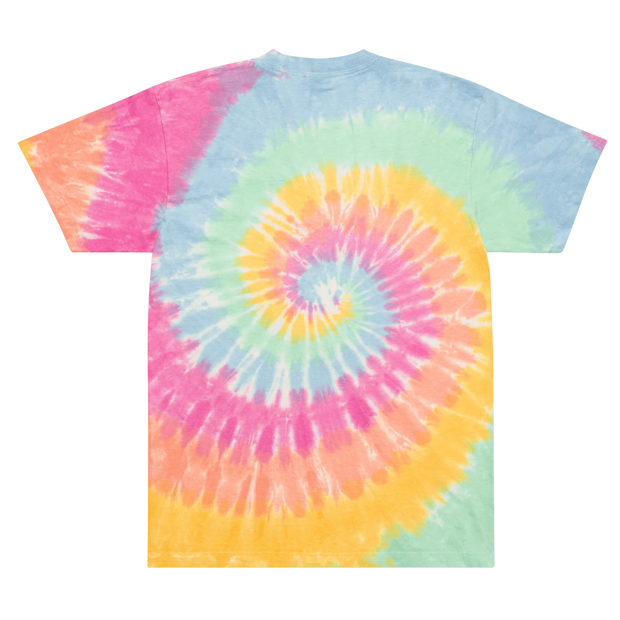 Take A Trip Embroidered - Oversized Tie Dye