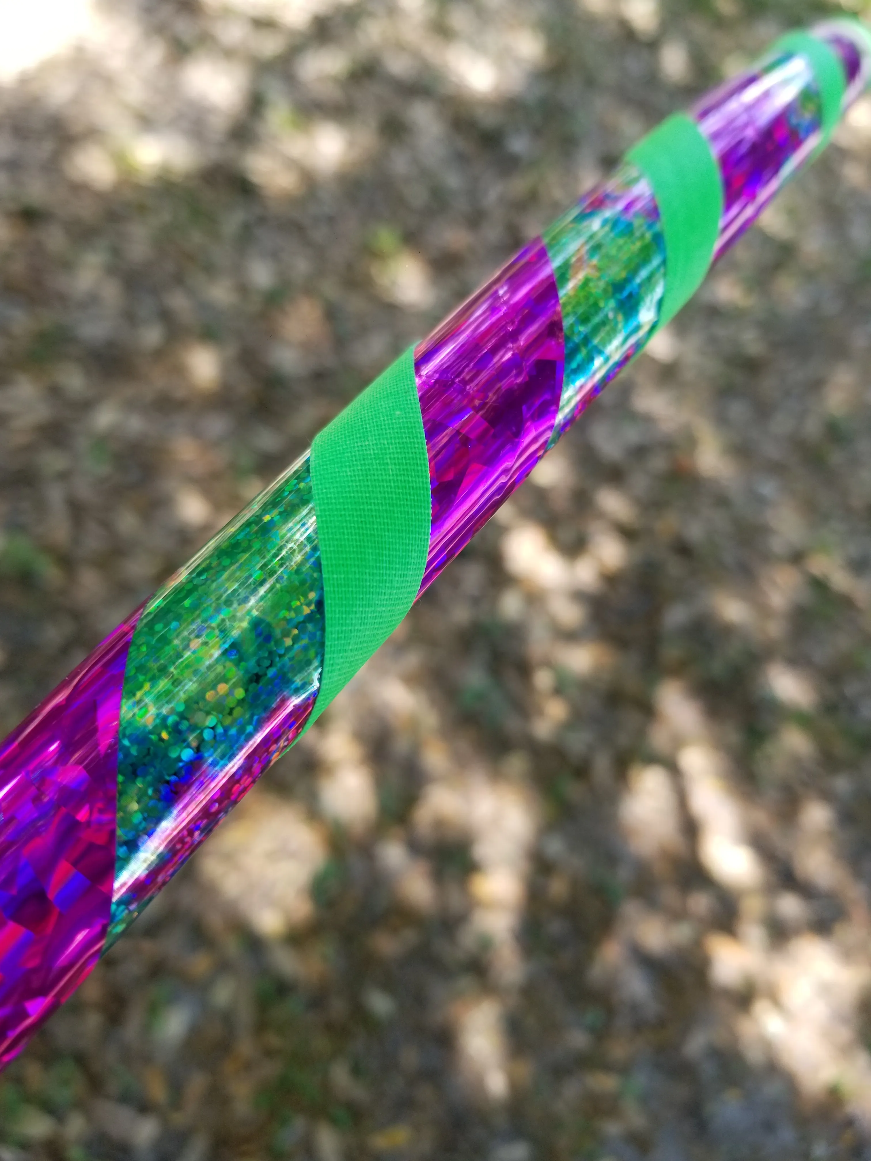 Tie dye Beginner Taped Hoop