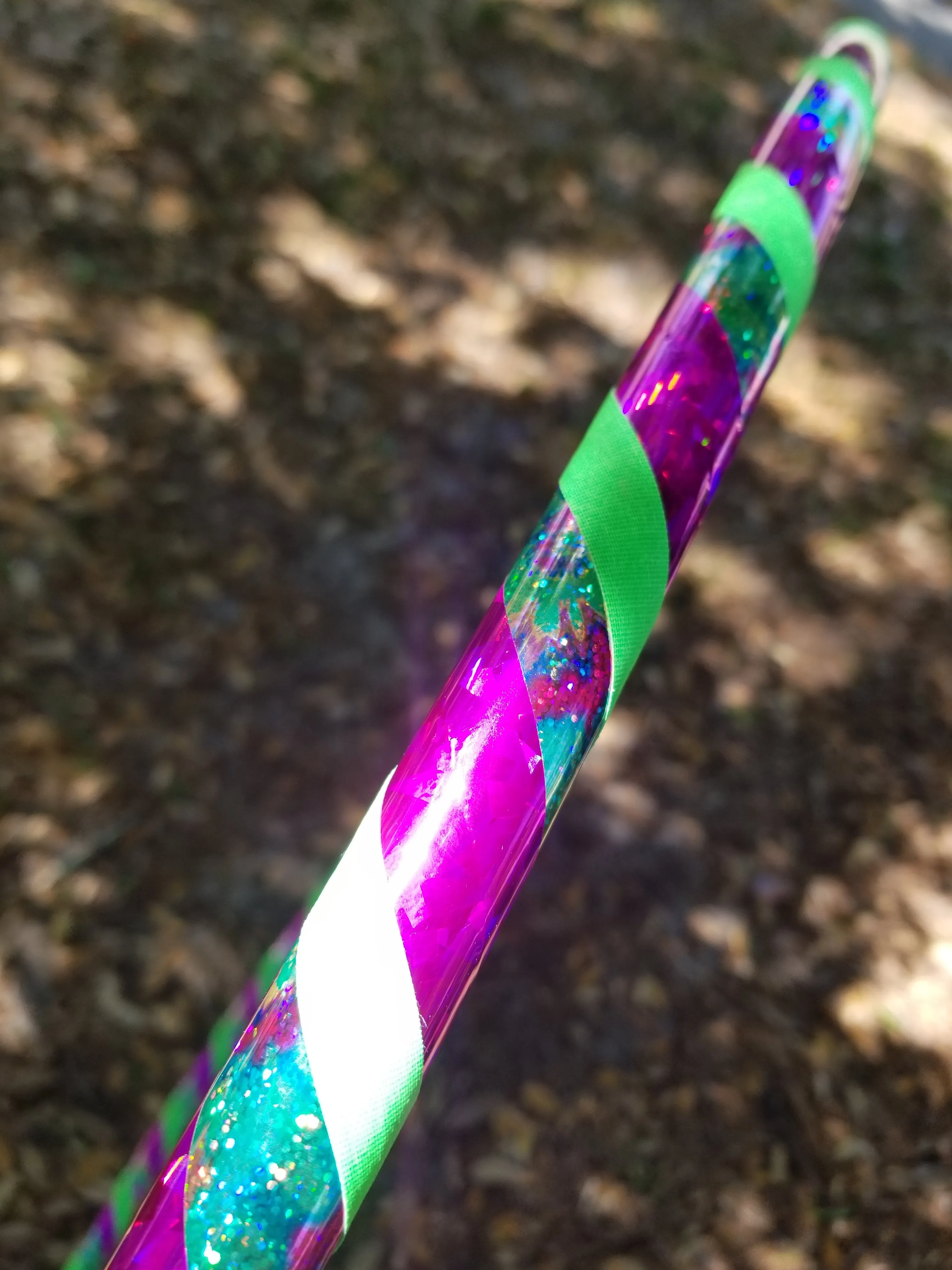 Tie dye Beginner Taped Hoop