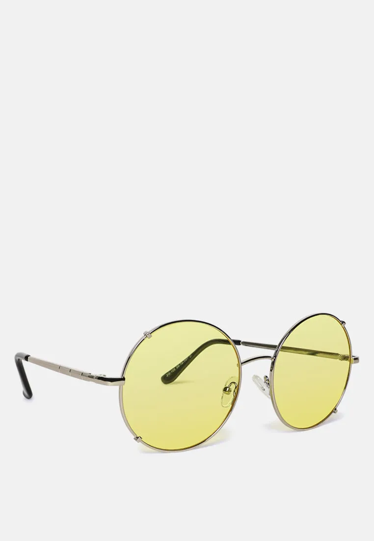 Uber Cool Tinted Round Sunglasses