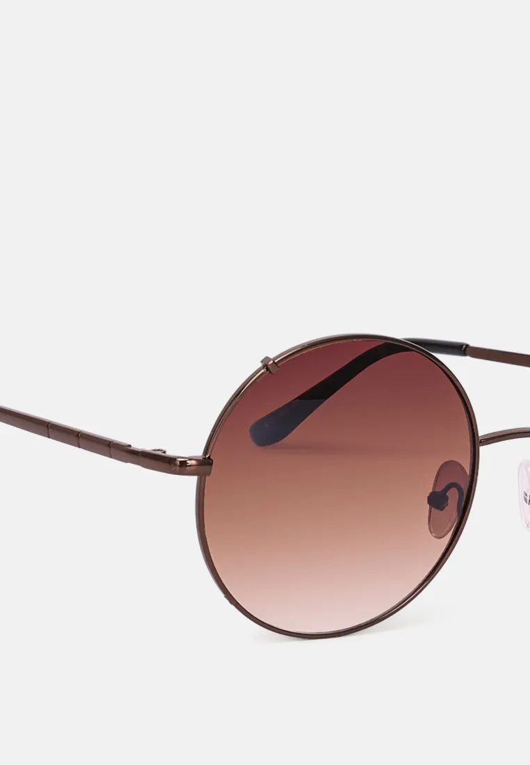 Uber Cool Tinted Round Sunglasses