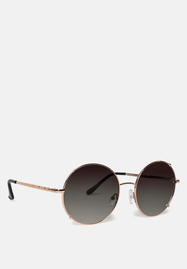 Uber Cool Tinted Round Sunglasses