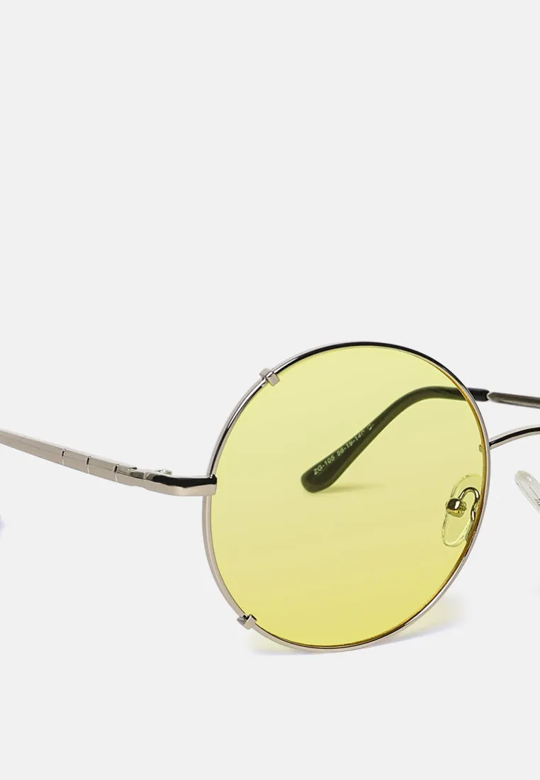 Uber Cool Tinted Round Sunglasses