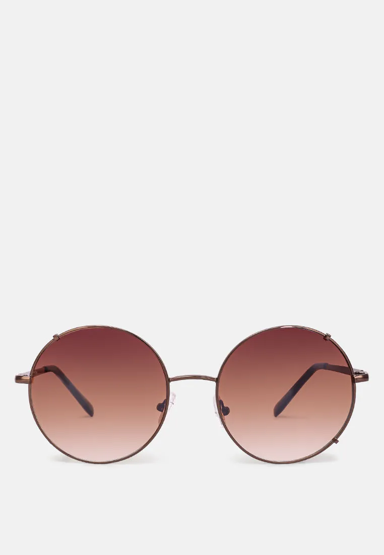 Uber Cool Tinted Round Sunglasses