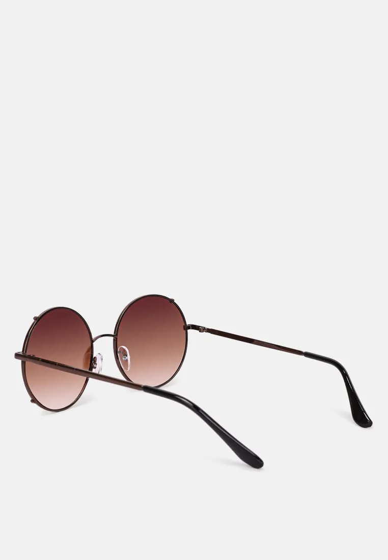 Uber Cool Tinted Round Sunglasses