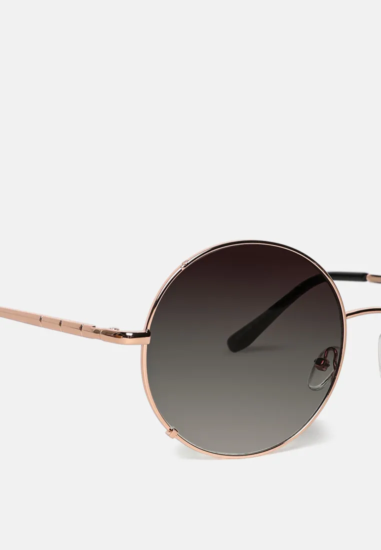 Uber Cool Tinted Round Sunglasses