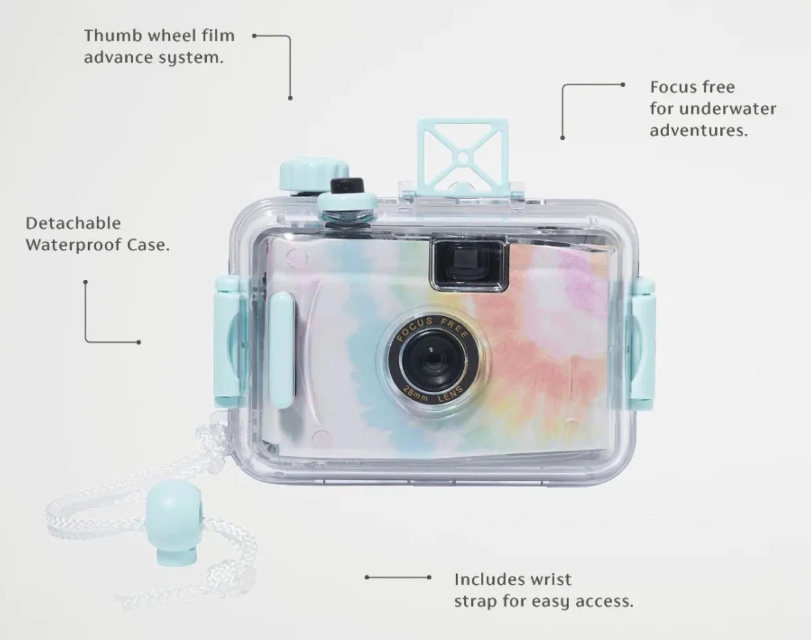 Underwater Camera - Tie Dye