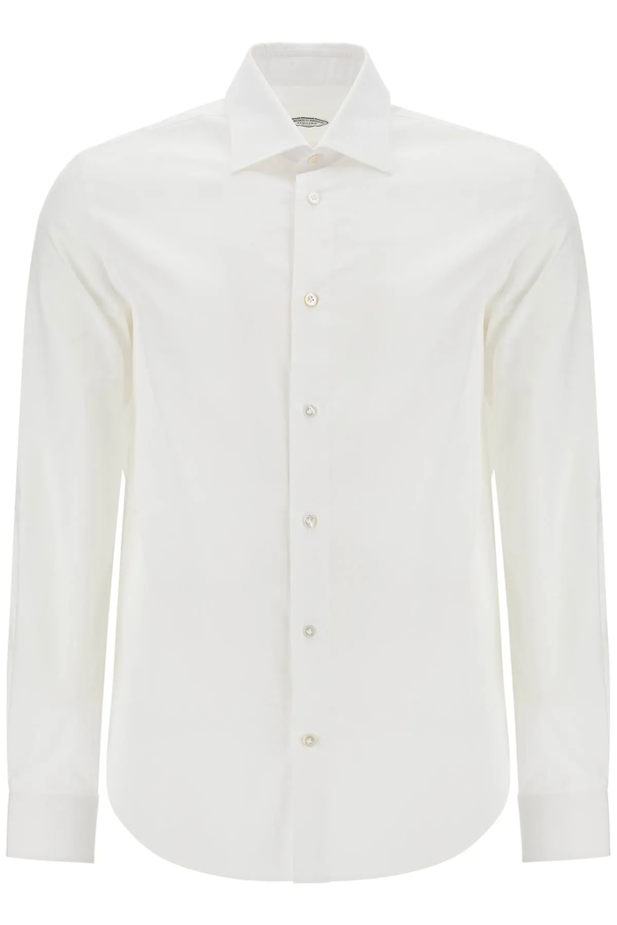 VINCENZO DI RUGGIERO slim fit twill shirt for men