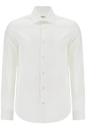 VINCENZO DI RUGGIERO slim fit twill shirt for men