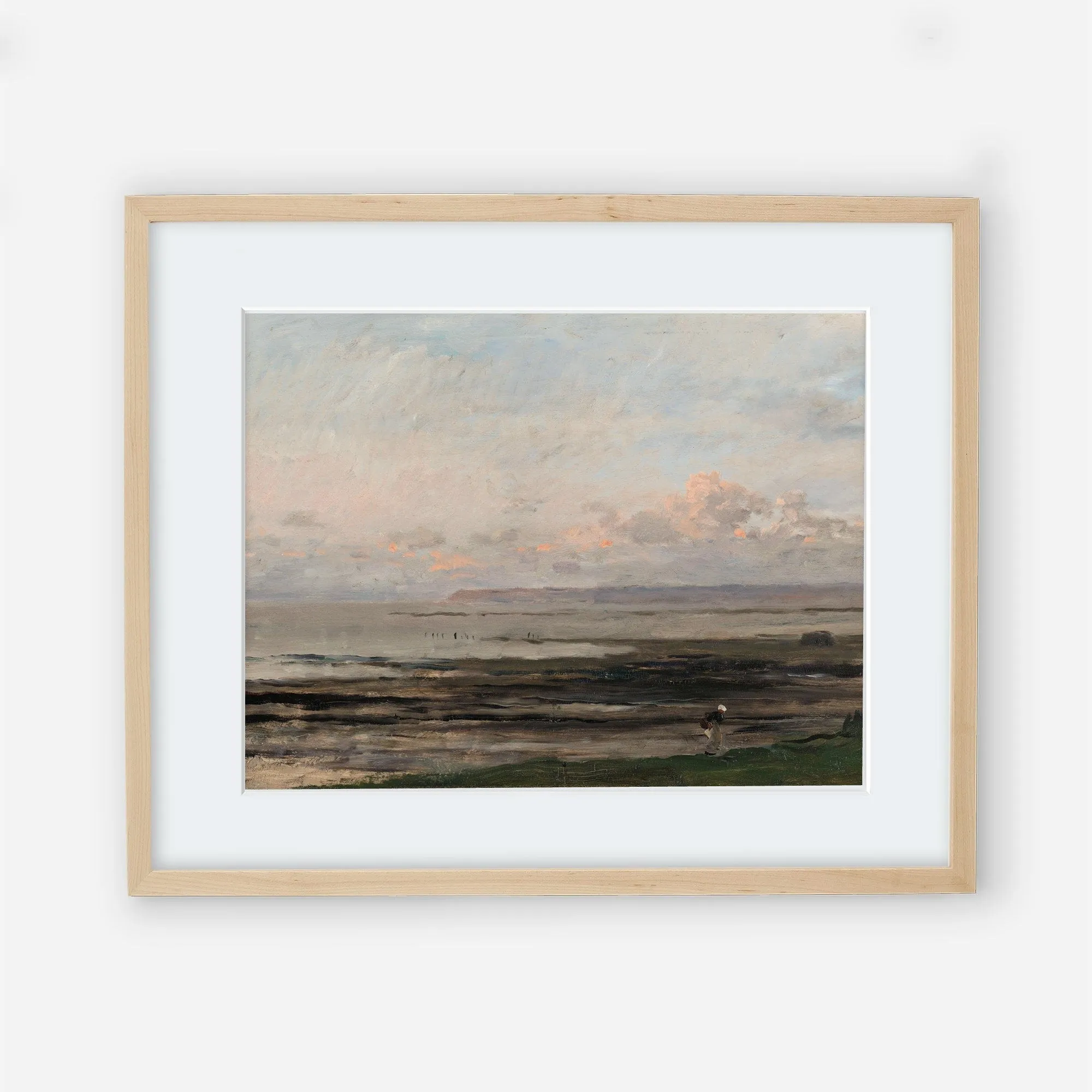 Vintage Shoreline Seascape Coastal Wall Art