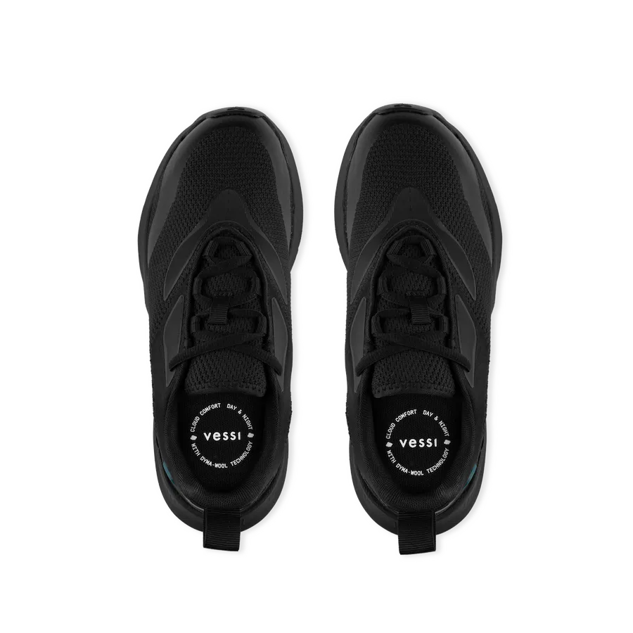 Women's Tidal Sneaker - Black on Black