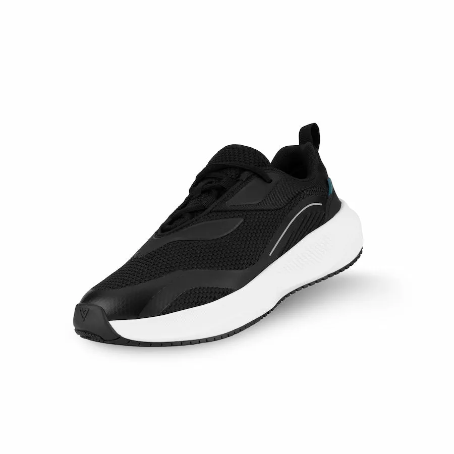 Women's Tidal Sneaker - Black on White