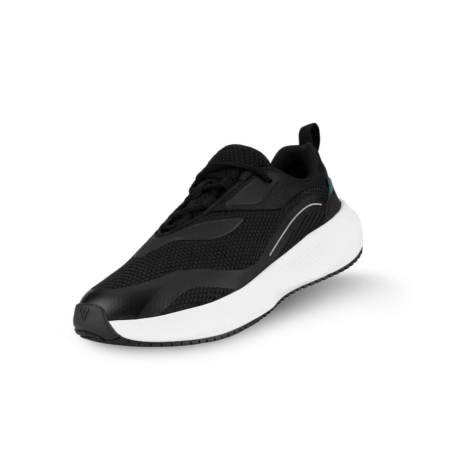 Women's Tidal Sneaker - Black on White