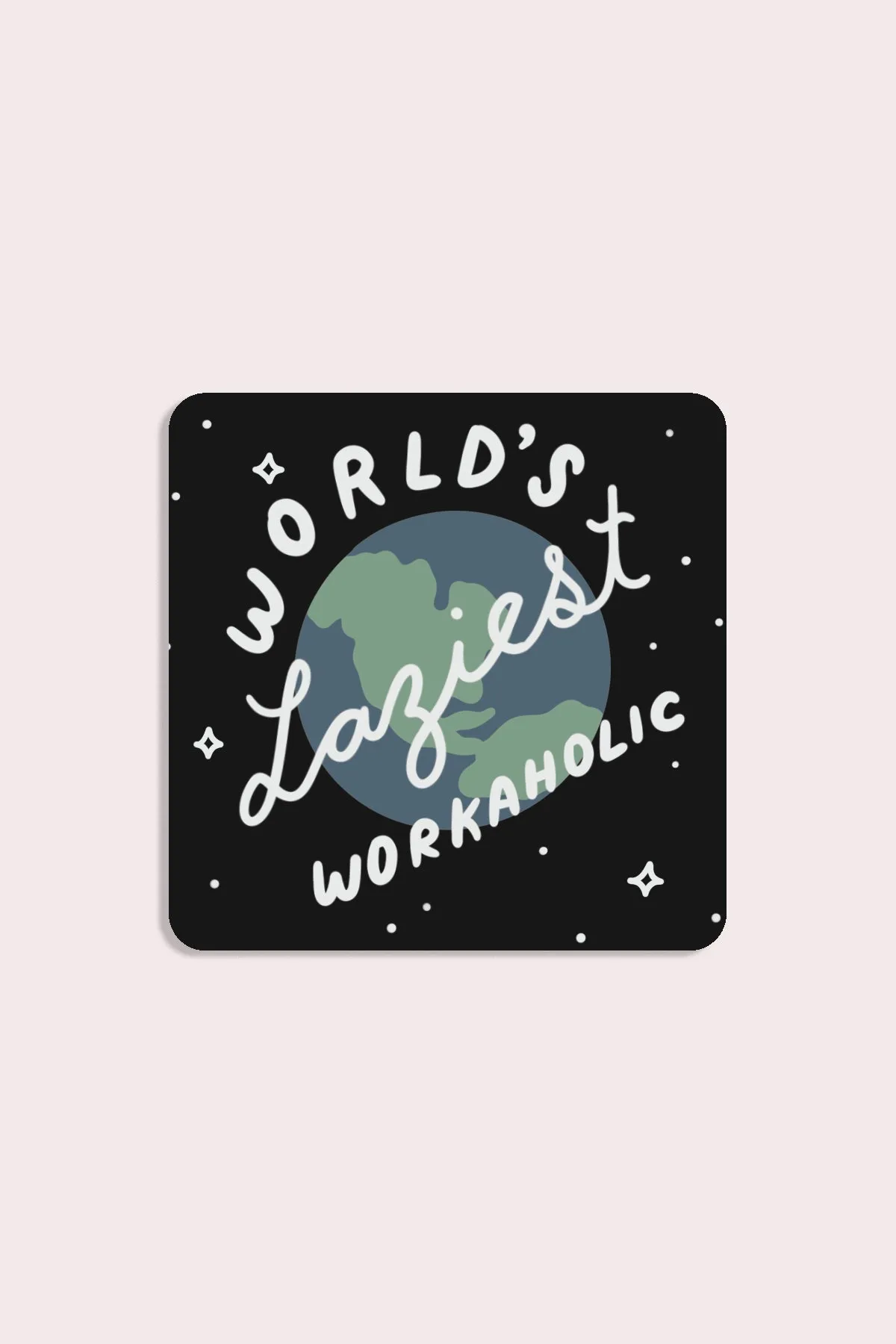 Workaholic Vinyl Sticker